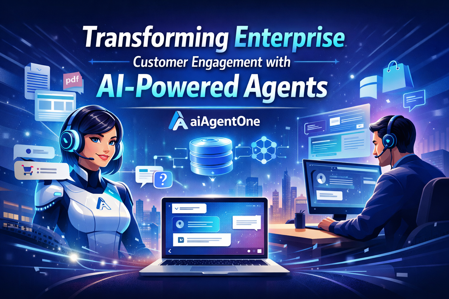 How aiAgentOne Helps Enterprises Build Intelligent Customer Engagement